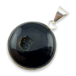 Agat druzy zawieszka fi 26 mm nr 14