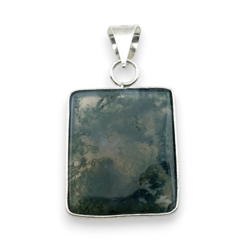 Agat mszysty zawieszka 24x21 mm nr 70