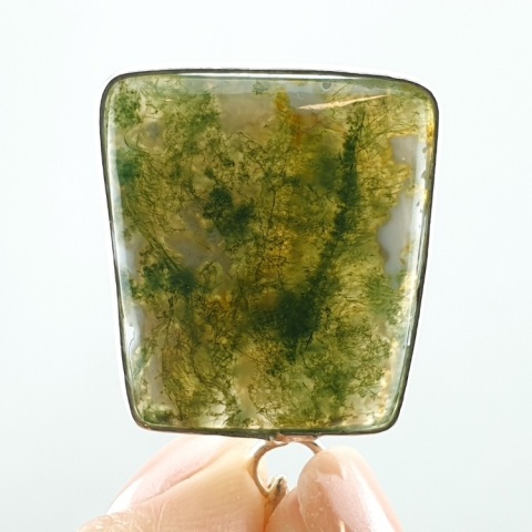 Agat mszysty zawieszka 25x22 mm nr 76