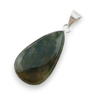 Agat mszysty zawieszka 37x22 mm nr 54