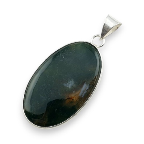 Agat mszysty zawieszka 38x23 mm nr 61