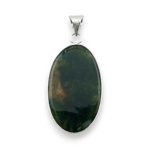 Agat mszysty zawieszka 38x23 mm nr 61