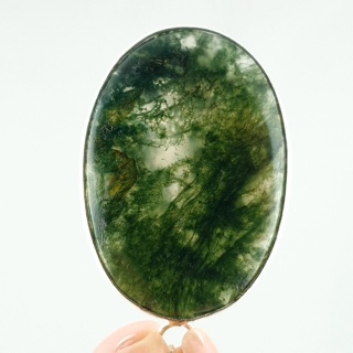 Agat mszysty zawieszka 38x27 mm nr 55