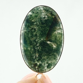 Agat mszysty zawieszka 39x25 mm nr 56