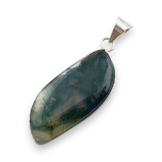 Agat mszysty zawieszka 41x19 mm nr 63