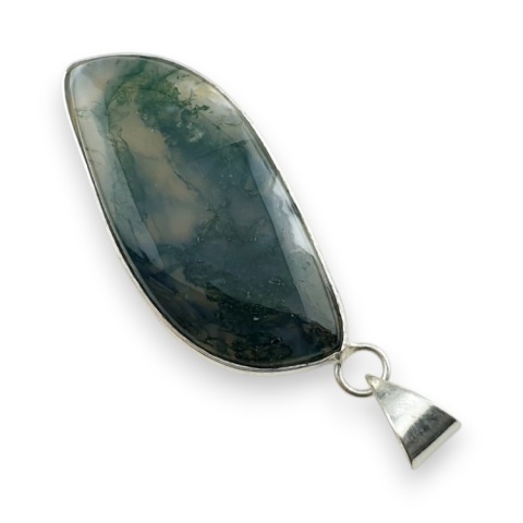 Agat mszysty zawieszka 41x19 mm nr 63