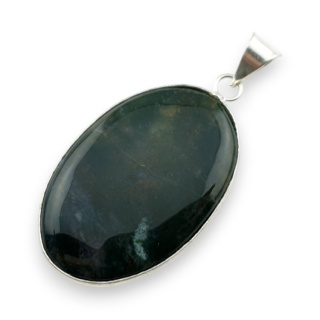 Agat mszysty zawieszka 42x28 mm nr 48