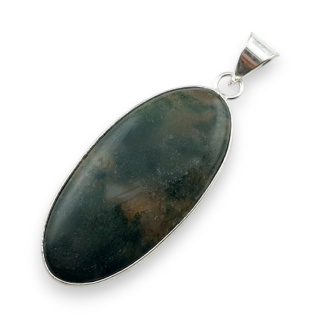 Agat mszysty zawieszka 44x22 mm nr 64