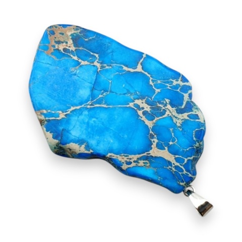 Imperial jasper pendant 60x42 mm no 262