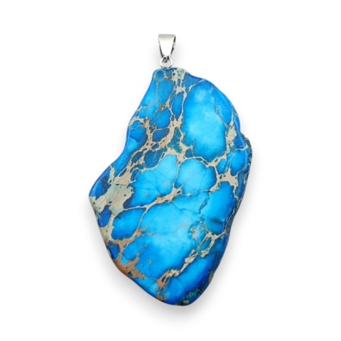 Imperial jasper pendant 60x42 mm no 262