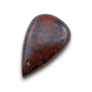 Red jasper cabochon 27x17 mm no 85