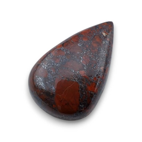 Red jasper cabochon 27x17 mm no 85