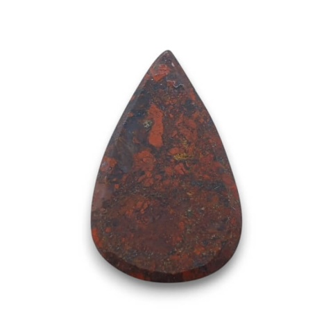 Red jasper cabochon 27x17 mm no 85