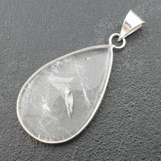 Kryształ górski zawieszka 38x23 mm nr 51