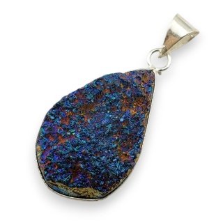 Titanium quartz pendant 34x21 mm no 210