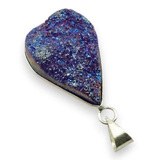 Titanium quartz pendant 34x23 mm no 186