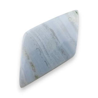 Agat blue lace kaboszon z zdziurką 32x15 mm nr G187