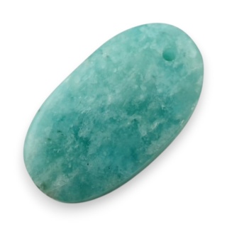 Amazonit kaboszon z dziurką 21x12 mm nr G231