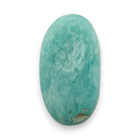 Amazonit kaboszon z dziurką 21x12 mm nr G231