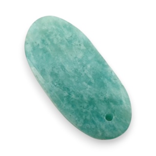 Amazonit kaboszon z dziurką 24x11 mm nr G225