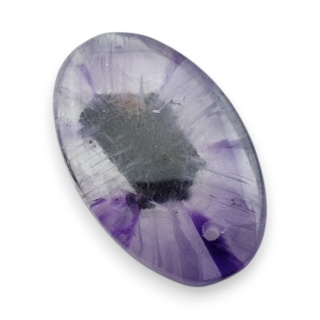 Ametyst kaboszon z dziurką 24x15 mm nr G222