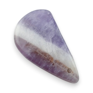 Ametyst kaboszon z dziurką 25x14 mm nr G224