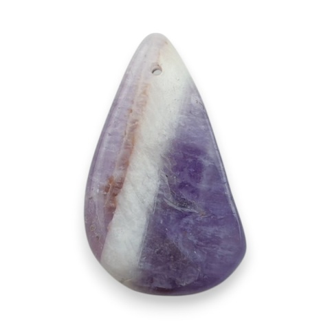Amethyst Cabochon with Hole 25x14 mm no G224