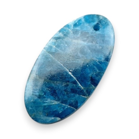 Apatyt kaboszon z dziurką 25x13 mm nr G119