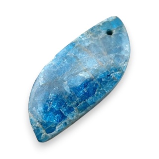 Apatyt kaboszon z dziurką 28x12 mm nr G128