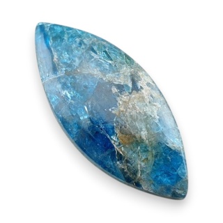 Apatyt kaboszon z dziurką 33x15 mm nr G110