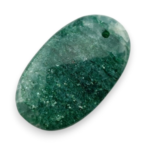 Green Aventurine Cabochon with Hole 23x13 mm no G214