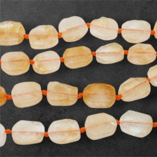 Cytryn prostokąt nieregularny 14-17 mm 2 szt