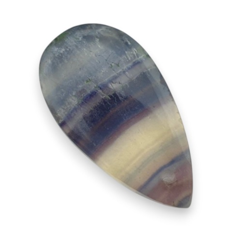 Fluorite cabochon with hole 23x12 mm no G94