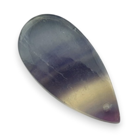 Fluoryt kaboszon z dziurką 26x13 mm nr G101