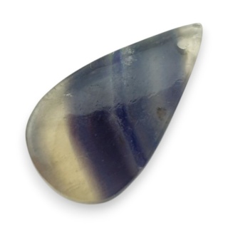 Fluoryt kaboszon z dziurką 26x14 mm nr G97