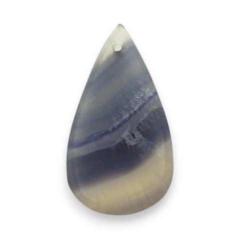 Fluoryt kaboszon z dziurką 26x14 mm nr G97