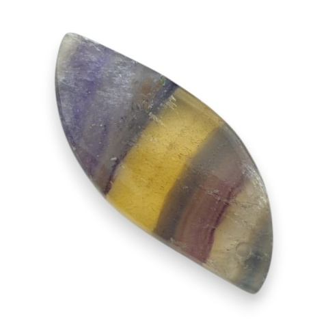 Fluoryt kaboszon z dziurką 29x12 mm nr G100