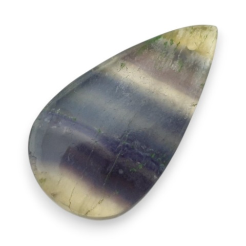 Fluoryt kaboszon z dziurką 29x16 mm nr G104