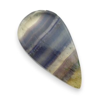 Fluoryt kaboszon z dziurką 29x16 mm nr G104