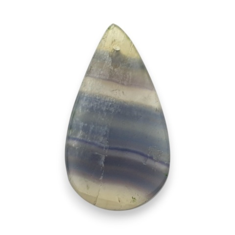 Fluoryt kaboszon z dziurką 29x16 mm nr G104