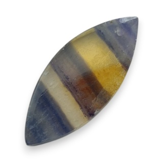 Fluoryt kaboszon z dziurką 30x13 mm nr G86