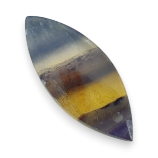 Fluoryt kaboszon z dziurką 30x13 mm nr G86