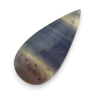 Fluoryt kaboszon z dziurką 30x14 mm nr G96