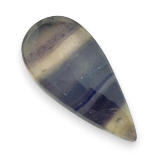 Fluoryt kaboszon z dziurką 30x14 mm nr G96