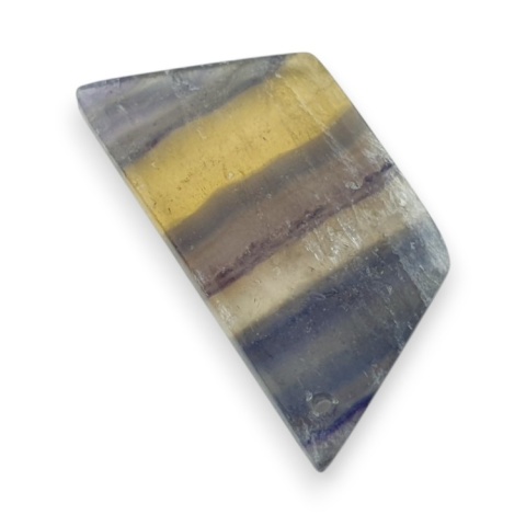 Fluoryt kaboszon z dziurką 30x16 mm nr G102