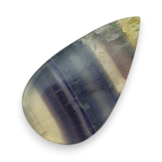 Fluoryt kaboszon z dziurką 30x16 mm nr G89