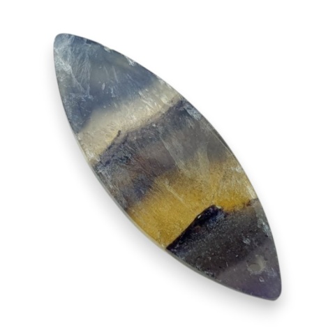 Fluorite cabochon with hole 33x12 mm no G87