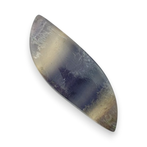 Fluorite cabochon with hole 33x12 mm no G98