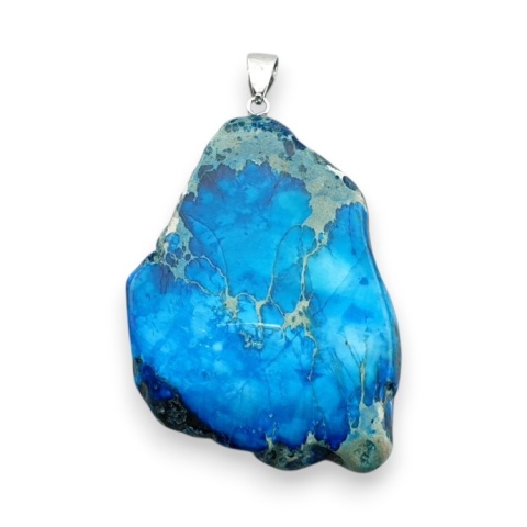 Jaspis cesarski zawieszka 52x37 mm nr 280