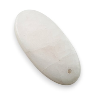 Kalcyt manganowy kaboszon z dziurką 27x13 mm nr G259